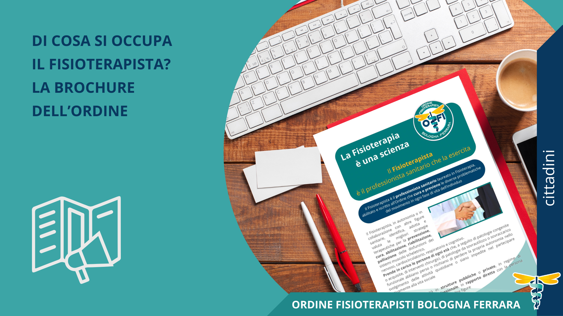 La brochure dell'Ordine Fisioterapisti